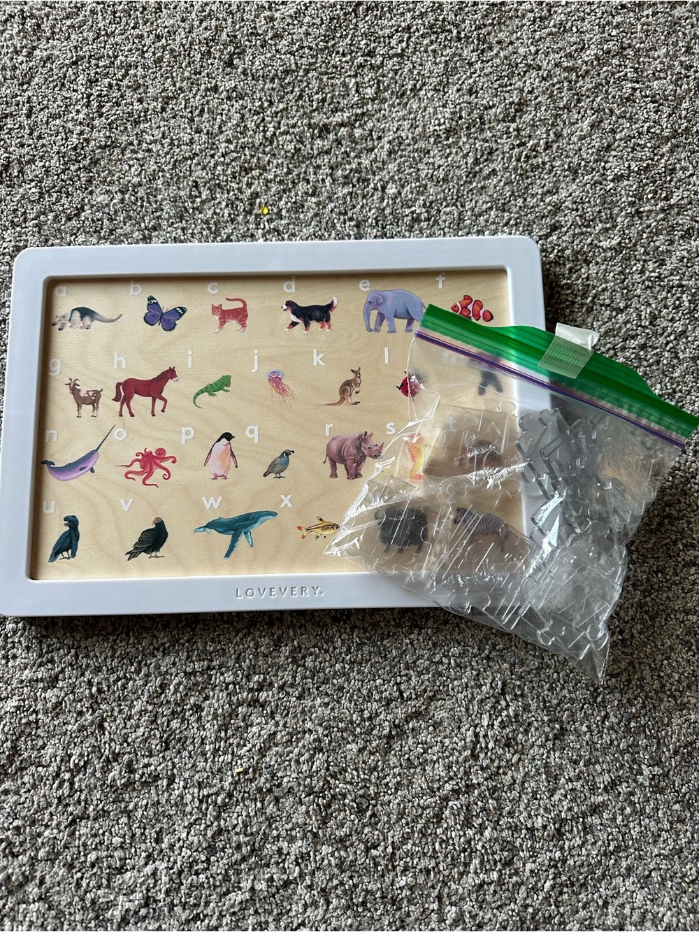 Lovevery Alphabet Animal Puzzle